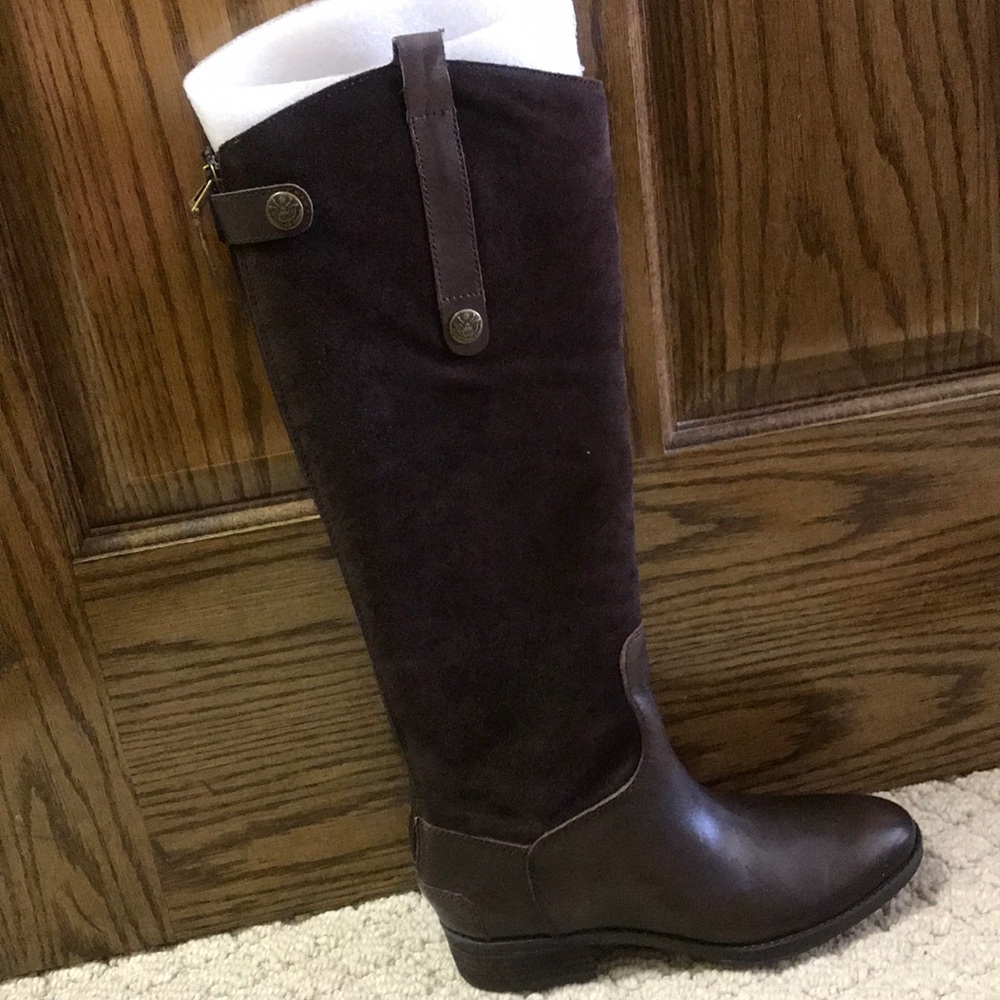 NEW NWT Sam Edelman tall brown boots!